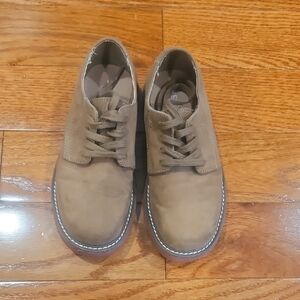 Used Sperry Kid's Brown Lace-Up Oxfords